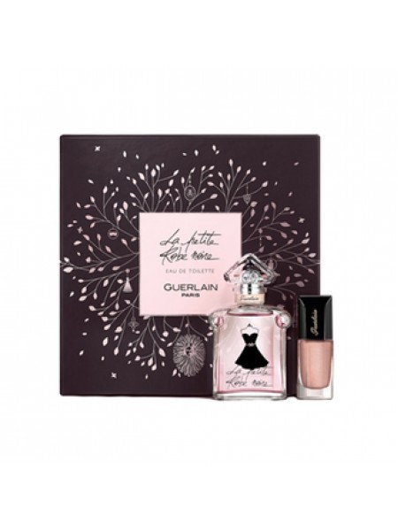 Guerlain La Petite Robe Noire Eau De Toilette Подарочный набор (туалетная вода 50 мл + лак для ногтей 10 мл №463)