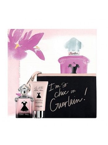 Guerlain La Petite Robe Noire Eau De Toilette Подарочний набір (туалетна вода 50 мл + лосьйон для тіла 75 мл + сумочка)