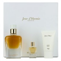 Hermes Jour d'Hermes Absolu Подарочный набор (парфюмированная вода 85 мл + лосьон для тела 30 мл + миниатюра 7.5 мл)