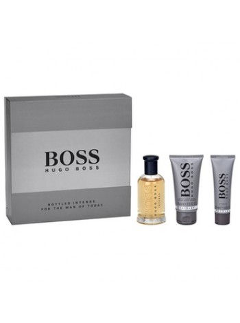 Hugo Boss Bottled Intense Подарочний набір (туалетна вода 100 мл + гель для душу 50 мл + бальзам після гоління 75 мл)
