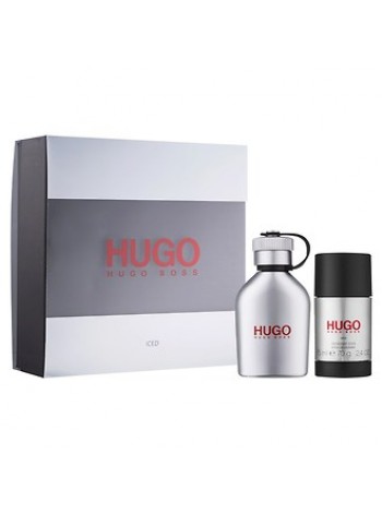 Hugo Boss Hugo Iced Подарочний набір (туалетна вода 75 мл + стіковий дезодорант 75 мл)
