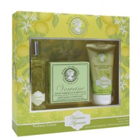 Jeanne en Provence Verveine  Подарочный набор (парфюмированная вода 60 мл+мыло 100 г+крем для рук 75 мл)