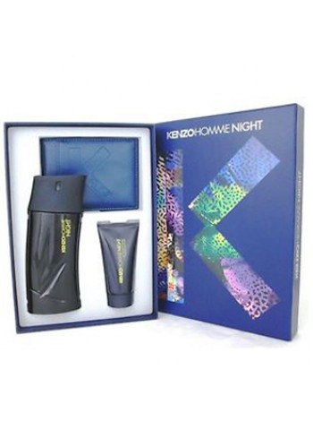 Kenzo Homme Night Подарунковий набір (туалетна вода 100 мл + гель для душу 50 мл + гаманець)