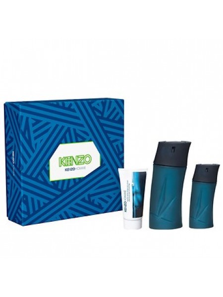 Kenzo Pour Homme Подарунковий набір (туалетна вода 100 мл + туалетна вода 30 мл + бальзам після гоління 50 мл)