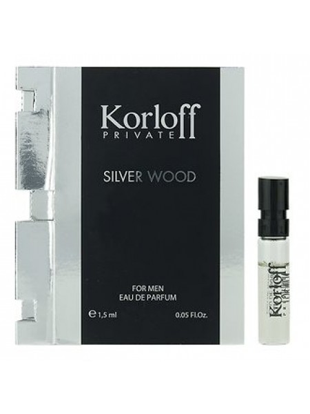 Korloff Silver Wood пробник 1.5 мл