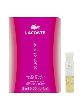 Лакост Тач Оф Пінк пробник 2 мл