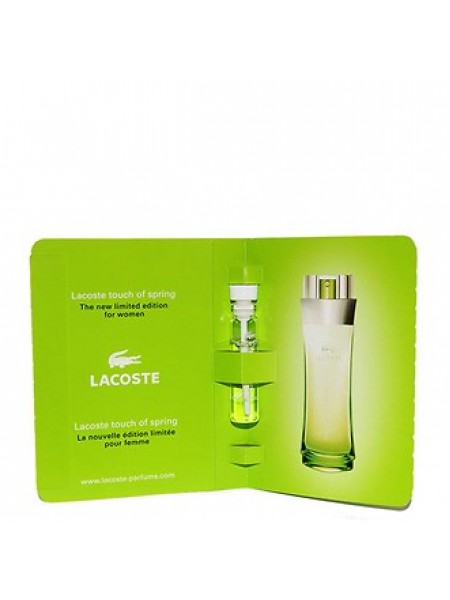 Lacoste Touch Of Spring пробник 2 мл