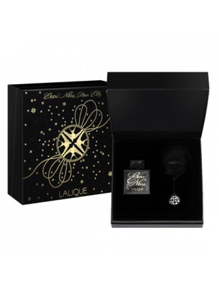 Lalique Encre Noire Pour Elle Подарочный набор (парфюмированная вода 100 мл + ожерелье)