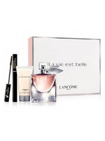 Lancome La Vie Est Belle Подарунковий набір (парфумована вода 30 мл + лосьйон для тіла 50 мл + туш для вій Hypnose 2 мл)
