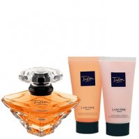 Lancome Tresor Набір (парфумована вода 30 мл + лосьйон для тіла 50 мл + гель для душу 50 мл)