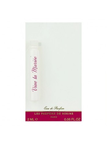Пробник Les Parfums de Rosine Vive la Mariee 2 мл