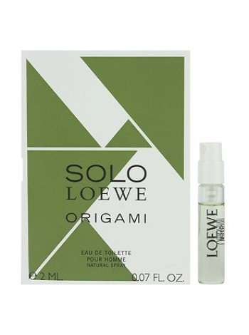 Loewe Solo Loewe Origami зразок 2 мл