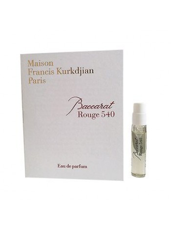 Maison Francis Kurkdjian Baccarat Rouge 540 зразок 2 мл