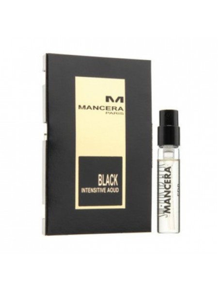 Mancera Black Intensitive Aoud пробник 2 мл