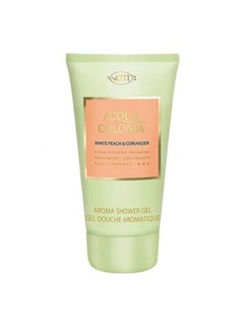 Maurer & Wirtz 4711 Acqua Colonia White Peach & Coriander гель для душа 200 мл