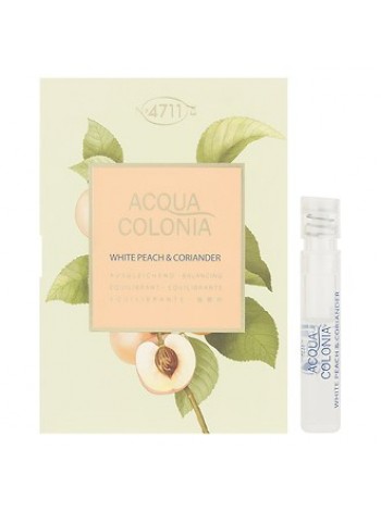 Maurer & Wirtz 4711 Acqua Colonia White Peach & Coriander зразок 1 мл