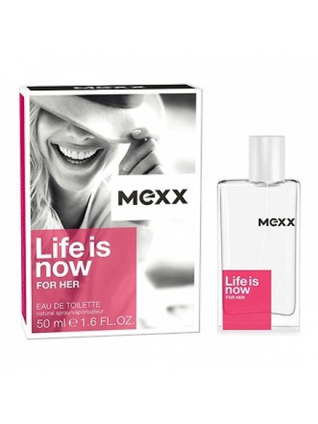 Mexx Life is Now for Her туалетна вода 50 мл
