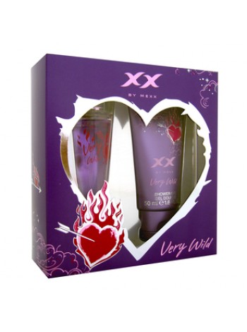 Mexx XX Дуже Дикий Подарунковий набір (туалетна вода 20 мл + гель для душу 50 мл)