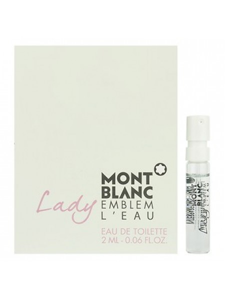 Montblanc Lady Emblem L'Eau пробник 2 мл