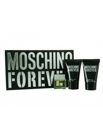 Moschino Forever Подарочний набір (туалетна вода 4.5 мл + гель для душу 25 мл + бальзам після гоління 25 мл)