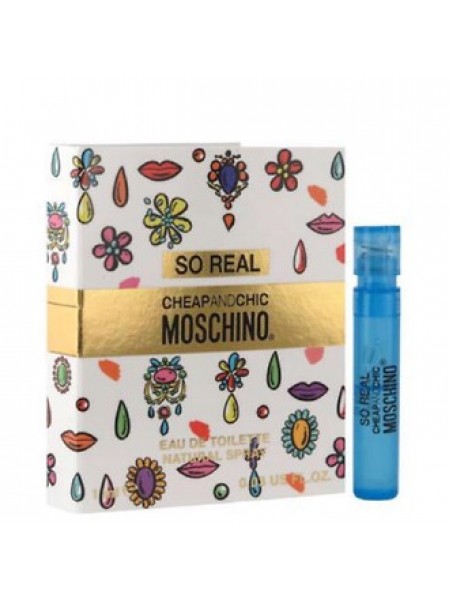 Moschino So Real Cheap and Chic пробник 1 мл