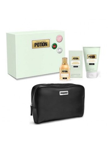 Dsquared2 Potion For Woman подарунковий набір (парфумована вода 50мл + лосьйон для тіла 100мл + сумка)