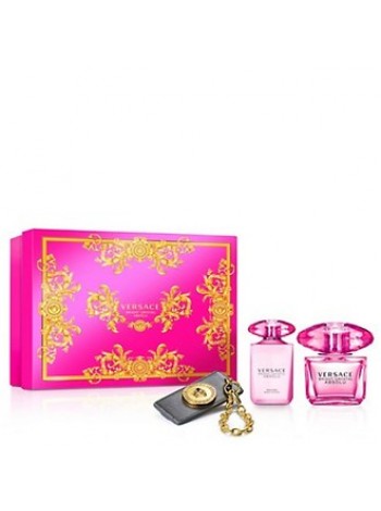 Versace Bright Crystal Absolu подарунковий набір (парфумована вода 90 мл + лосьйон для тіла 100 мл + бирка)