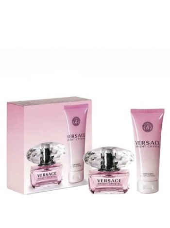 Versace Bright Crystal подарунковий набір (туалетна вода 90 мл + лосьйон для тіла 100 мл)