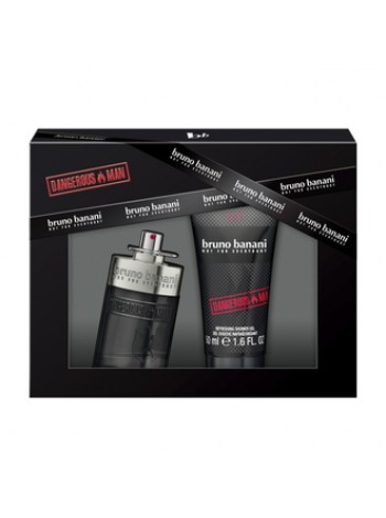 Bruno Banani Dangerous Man подарочний набір (туалетна вода 30 мл + гель для душу 50 мл)