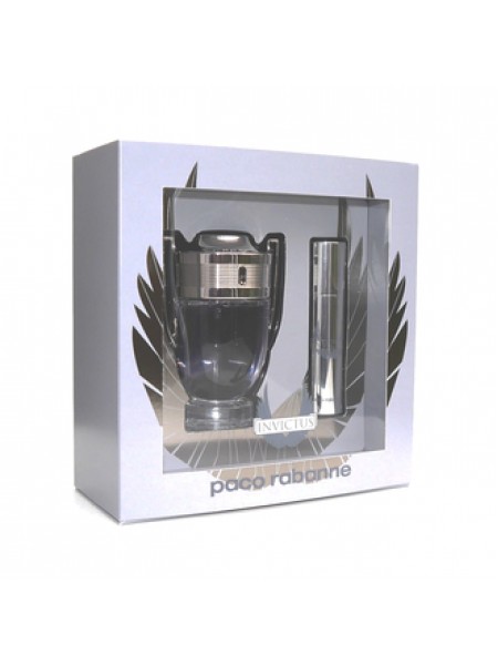Paco Rabanne Invictus Подарочный набор (туалетная вода 100 мл + гель для душа 100 мл)