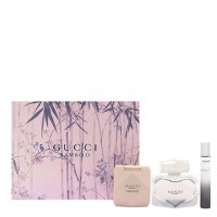 Gucci Bamboo подарунковий набір (парфумована вода 75 мл + мініатюра 7.4 мл + лосьйон для тіла 100 мл)
