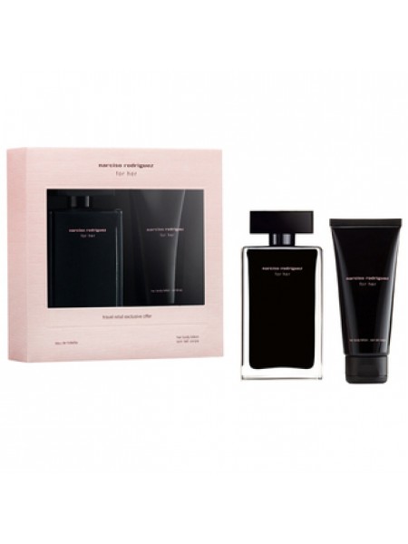 Narciso Rodriguez For Her Подарочный набор (туалетная вода 100 мл + лосьон для тела 75 мл)