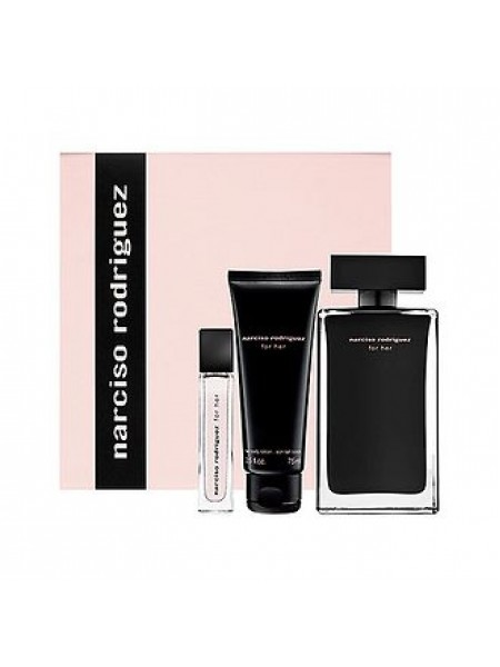 Narciso Rodriguez Narciso Eau de Toilette Подарочный набор (туалетная вода 90 мл + лосьон для тела 75 мл + миниатюра 10 мл)