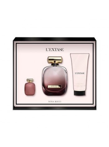 Nina Ricci L'Extase Подарочный набор (парфюмированная вода 80 мл + лосьон для тела 100 мл + миниатюра 10 мл)