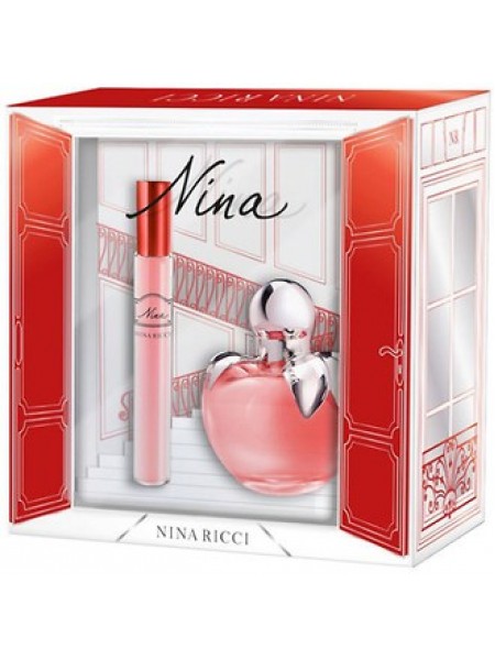 Nina Ricci Nina Подарочный набор (туалетная вода 50 мл + ручка-роллер 10 мл)