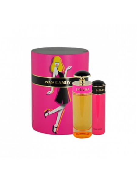 Prada Candy Подарочный набор (парфюмированная вода 80 мл + лосьон для тела 75 мл)