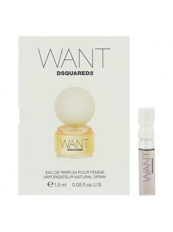 Dsquared2 Want пробник 1.5 мл