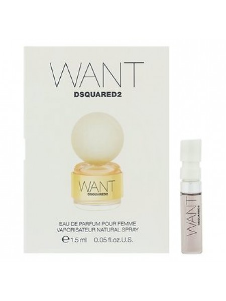 Dsquared2 Want пробник 1.5 мл