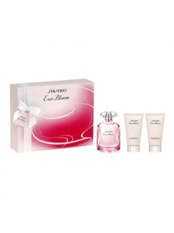 Shiseido Ever Bloom Подарунковий набір (парфумована вода 50 мл + лосьйон для тіла 50 мл + гель для душу 50 мл)