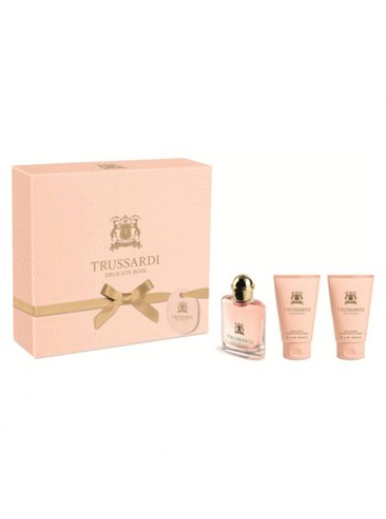 Trussardi Delicate Rose Подарунковий набір (туалетна вода 30 мл + лосьйон для тіла 2x30 мл)