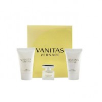Versace Vanitas Eau de Toilette Подарочный набор (туалетная вода 4.5 мл + лосьон для тела 25 мл + гель для душа 25 мл)