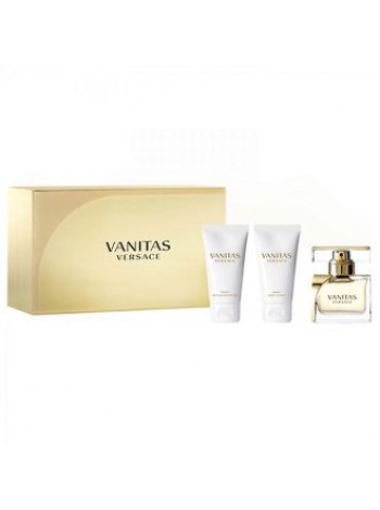 Versace Vanitas Подарочный набор (парфюмированная вода 4.5 мл + лосьон для тела 25 мл + гель для душа 25 мл)