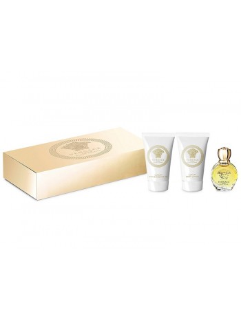 Versace Eros Pour Femme Подарунковий набір (мініатюра 5 мл + гель для душу 25 мл + лосьйон для тіла 25 мл)