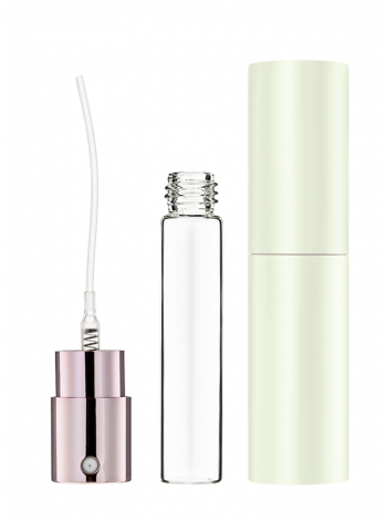 Флакон спрей для розпиву обертовий (відліванти) Метал White 10 мл