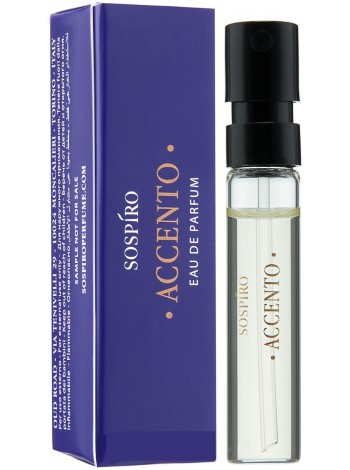 Sospiro Perfumes Accento зразок 2 мл