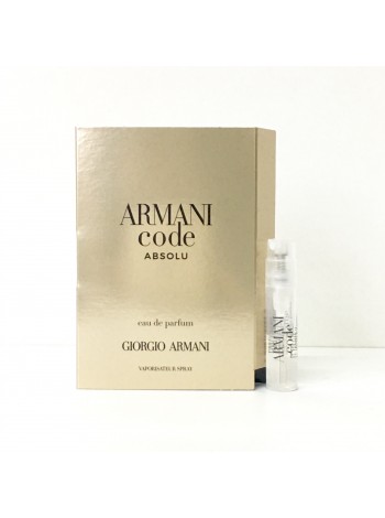 Armani Code Absolu пробник 1.5 мл