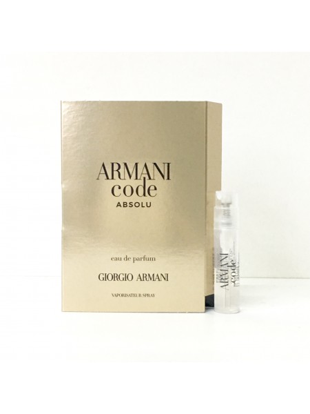 Armani Code Absolu пробник 1.5 мл