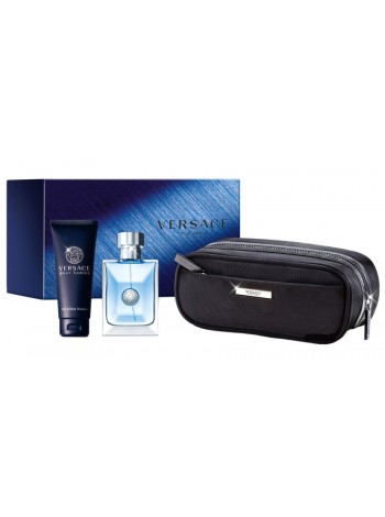 Versace Pour Homme Подарунковий набір (туалетна вода 100 мл + гель для душу 100 мл + сумка)