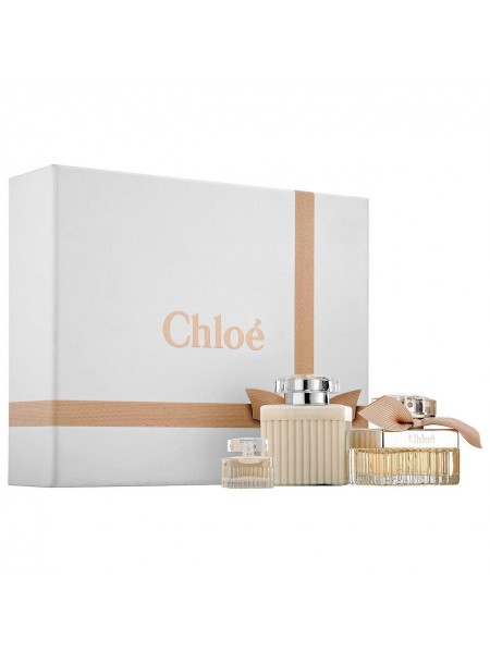 Chloe Eau de Parfum Подарочный набор (парфюмированная вода 75 мл + лосьон для тела 100 мл + миниатюра 5 мл)