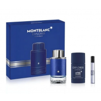 Montblanc Explorer Ultra Blue Подарочный набор (парфюмированная вода 100 мл + дезодорант-стик 75 мл + миниатюра 7.5мл)